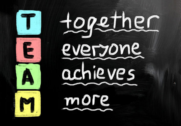 Spirit Of Sports - Motivational Poster - TEAM Together Everyone Achieves More - Art Prints