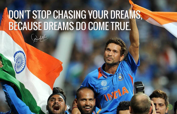 Dont Stop Chasing Your Dreams Because Dreams Do Come True - Canvas Prints