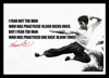 Set Of 3 Bruce Lee - Premium Quality Framed Poster (12 x 18 inches)