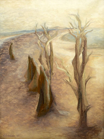 Stag-Antlered Trees, 1967 by Jehangir Sabavala