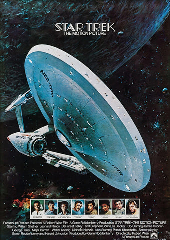 Star Trek - The Motion Picture - Original Movie Poster Art - Tallenge Hollywood Collection - Framed Prints