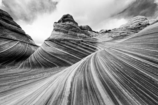 Stark Mountain - Ansel Adams - American Landscape Photograph by
