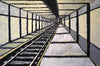 Station - Contemporary Architectural Illustration - Large Art Prints