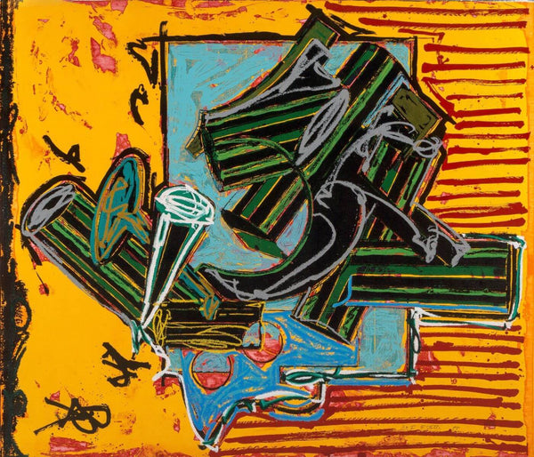 Stella Sings - Abstract Expressionism Painting - Posters