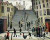 Steps Of Wick - L S Lowry - Canvas Prints