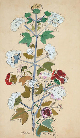 Sthala Padma - Benode Behari Mukherjee - Bengal School Indian Painting - Art Prints
