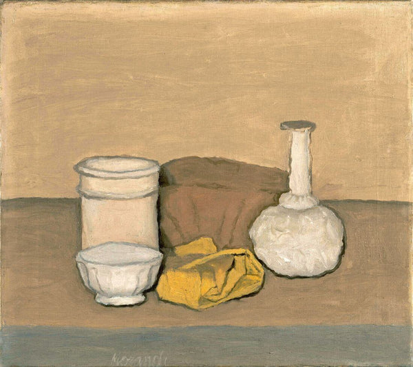 Still Life XIX (Natura Morta) - Giorgio Morandi - Canvas Prints