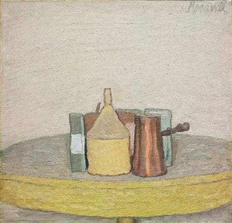 Still Life XVIII (Natura Morta) - Giorgio Morandi - Canvas Prints