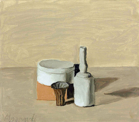 Still Life XVI (Natura Morta) - Giorgio Morandi - Canvas Prints