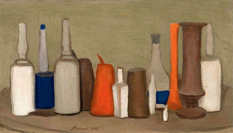 Still Life XX (Natura Morta) - Giorgio Morandi - Canvas Prints