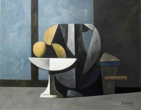 Still Life (Natura Morta) - Duilio Barnabe - Contemporary Art Painting - Canvas Prints