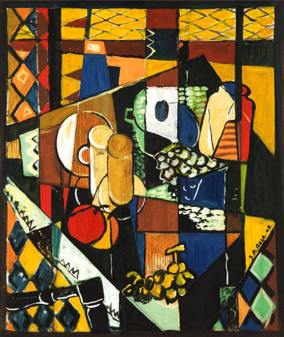 Still Life (1949) by Sayed Haider Raza