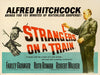 Strangers On A Train - Alfred Hitchcock - Classic Hollywood Movie Poster - Life Size Posters