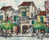Street In Hanoi (Ruelle A Hanoi) I - Framed Prints