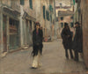 Street In Venice - John Singer Sargent Painting - Life Size Posters