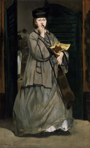 Street Singer - Posters by Édouard Manet