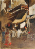 Street Scene In Bombay - Canvas Prints