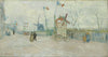 Street scene in Montmartre (Impasse Des Deux Frères) - Vincent van Gogh - Painting - Life Size Posters
