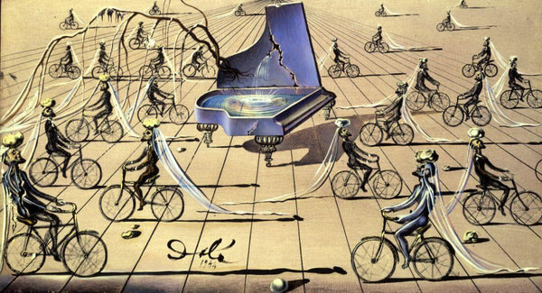 Study For Sentimental Colloquy - Salvador Dali - Surrealist Painting - Posters
