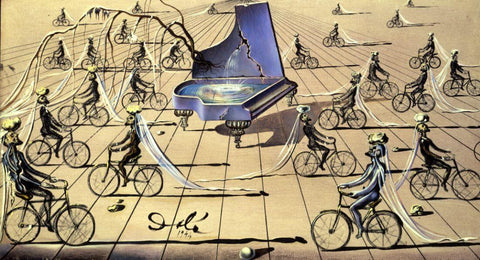 Study For Sentimental Colloquy - Salvador Dali - Surrealist Painting - Large Art Prints