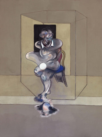 Study for Self - Francis Bacon - Abstract Expressionist Painting by Francis Bacon