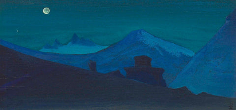 Stupa in Sikkim by Nicholas Roerich