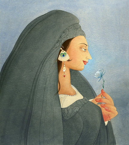 Summer Rose - Posters by Abdur Rahman Chughtai