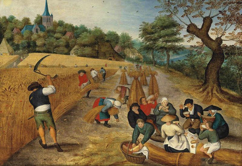 Summer: The Harvesters - Large Art Prints by Pieter Bruegel the Elder