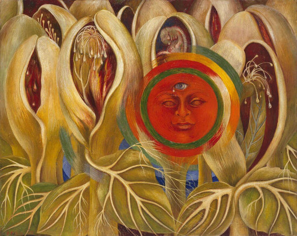 Sun and Life (1947) - Frida Kahlo Painting - Life Size Posters