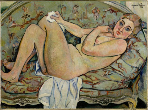 Reclining Nude - Large Art Prints by Suzanne Valadon Gemalde