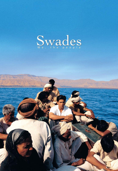 Swades - Shah Rukh Khan - Bollywood Classic Hindi Movie Poster - Framed Prints