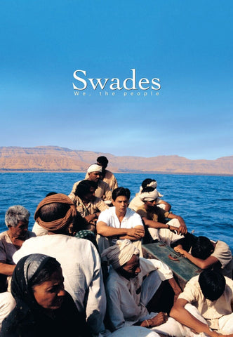 Swades - Shah Rukh Khan - Bollywood Classic Hindi Movie Poster by Tallenge Store