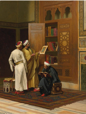 The Scholars by Ludwig Deutsch