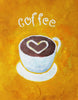 Coffee Love Painting - Large Art Prints