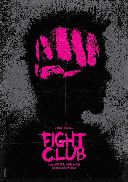 Fight Club Digital Art - Framed Prints