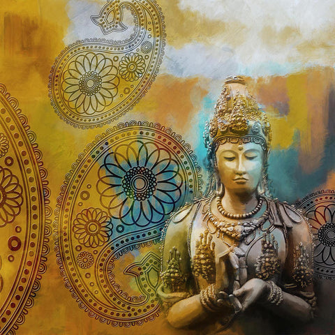 Contemporary Asian Art - Framed Prints by Aditi Musunur