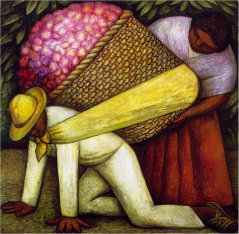 The Flower Carrier - Art Prints