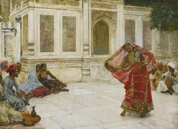Dancing Girl, India - Canvas Prints