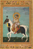 Indian Art - Shah Jahan on Horseback - Large Art Prints