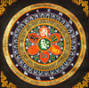 Mandala Of Om Mani Padme Hum - Posters