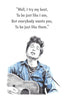 Music and Musicians Collection - Bob Dylan Lyrics Maggies Farm -  Painting - Canvas Prints