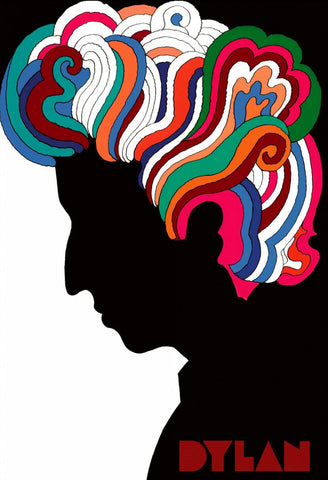 Music and Musicians Collection - Bob Dylan Vintage Poster - Posters