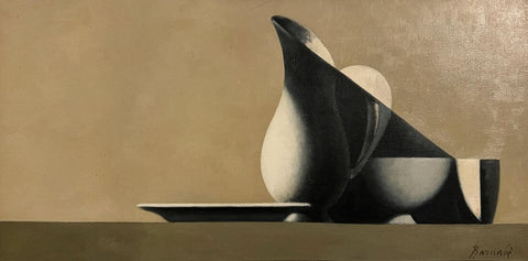 Tabletop Still Life (Natura Morta) - Duilio Barnabe - Contemporary Art Painting - Life Size Posters