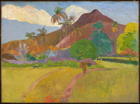 Tahitian Landscape - Life Size Posters by Paul Gauguin
