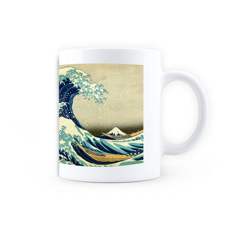 Coffee Mug - Art Collection - The Great Wave Off Kanagawa Japanese Painting by Hokusai