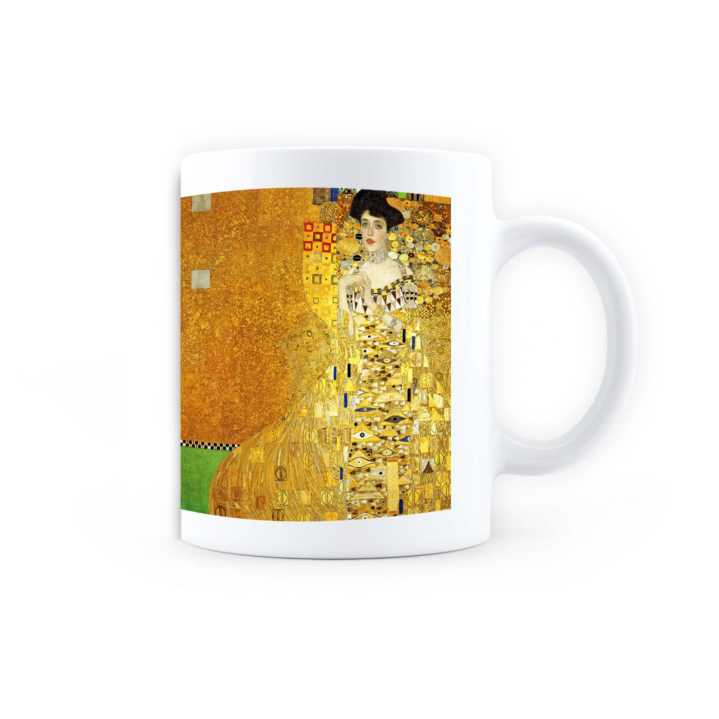 Coffee Mug - Art Collection - Adele & The Kiss - Gustav Klimt Paintings by  Gustav Klimt