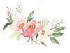Tallenge Floral Art Collection - Delicate Water Color - Flowering Branch - Life Size Posters