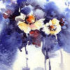 Tallenge Floral Art Collection - Delicate Water Color - Violets - Canvas Prints