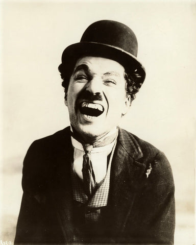 Tallenge Hollywood Collection - Charlie Chaplin - 1916 Vintage Photograph - Posters by Joel Jerry