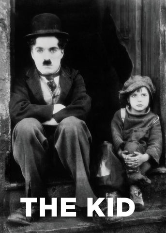 Tallenge Hollywood Collection - Charlie Chaplin - The Kid - Movie Poster by Joel Jerry